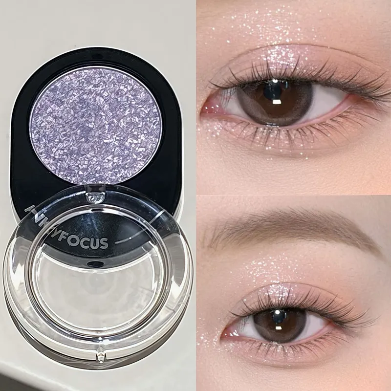 12 colori diamante brillante ombretto cosmetici lunga durata setosa facile da colorare perla luce illuminante ombretto tavolozza di trucco — image 5