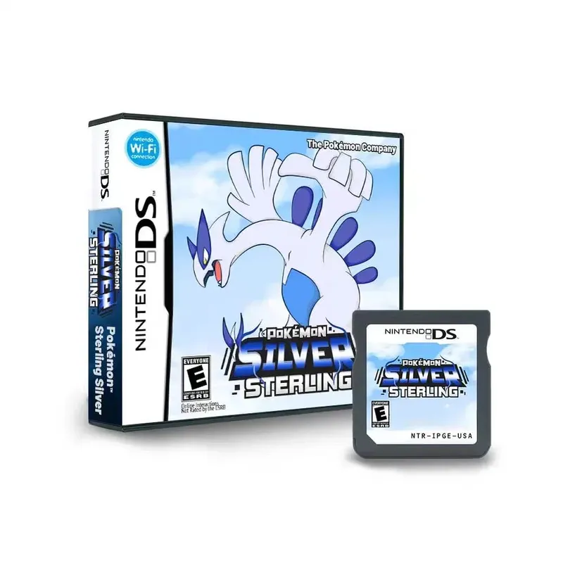 Anime Pokemon-serie NDS Game Cartridge Videogameconsole Moemon Zilver Geel KAIZO MoonBlack2 Hobbycollectie Geschenken Speelgoed — image 11