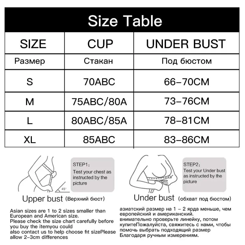 Top a tubo intero senza cuciture Donna Imbottiture rimovibili Intimo Basic Nero/Bianco/Pelle Reggiseno senza spalline a fascia da donna Lingerie sexy — image 7