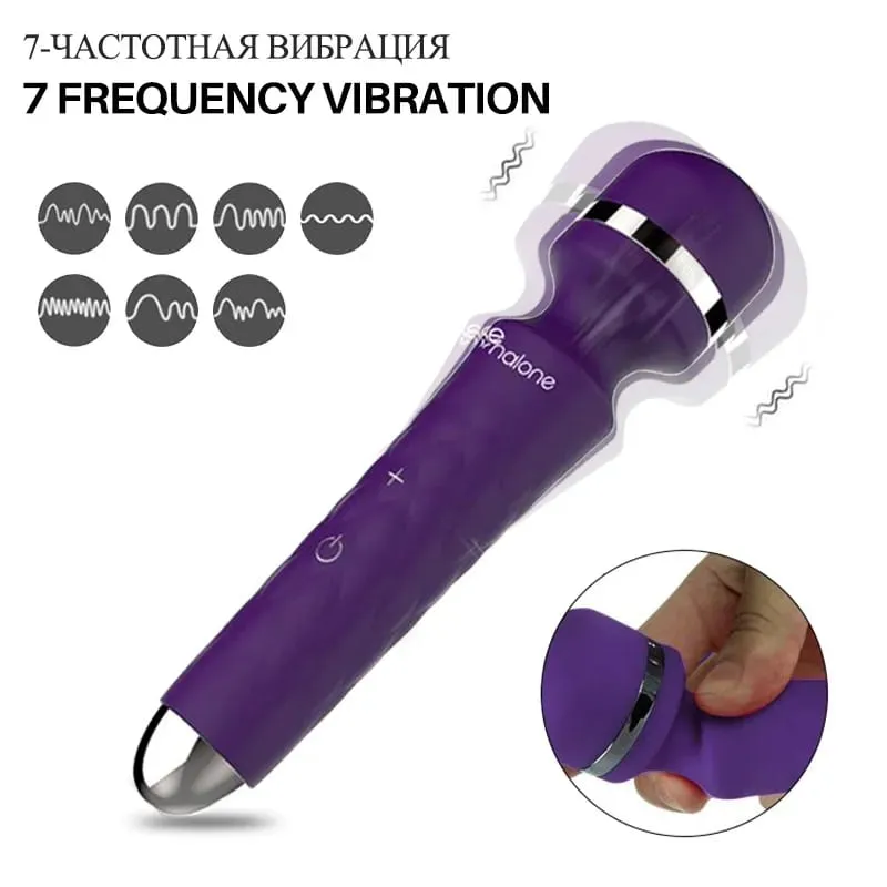 Nalone poderoso clitóris vibrador usb recarga varinha mágica av vibrador massageador produto sexual brinquedos sexuais eróticos para mulheres adulto 18