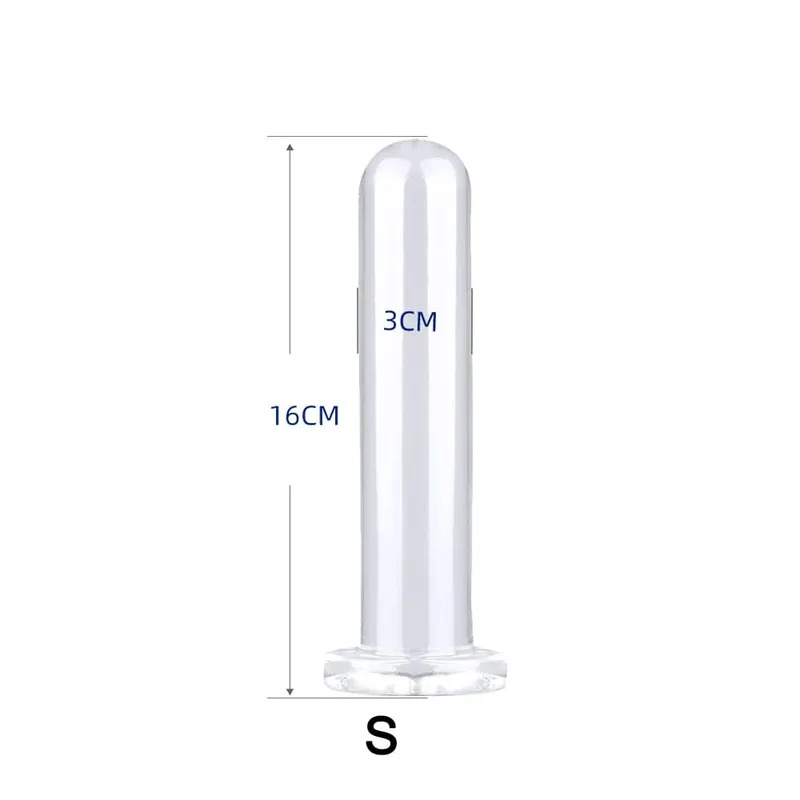 24.5 cm Uzun Şeffaf Jöle Pürüzsüz Yüzey Strapon Anal Yapay Penis Düz ButtPlug TPE Yapay Penis Anal Plug Samimi Seks çiftler için oyuncaklar — image 9
