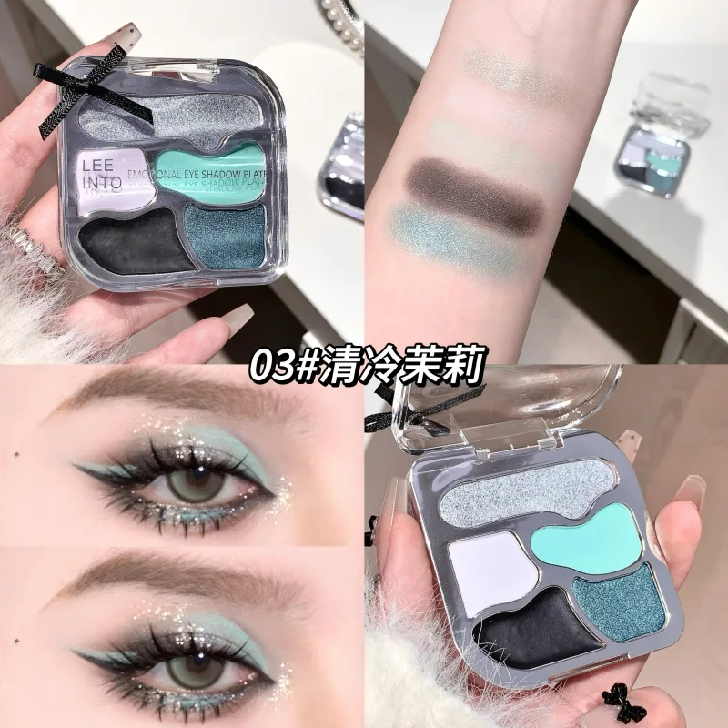 Пятицветная комплексная палитра теней для век Matte Highlight, контурирующая и развивающая цвет универсальная палитра — image 9