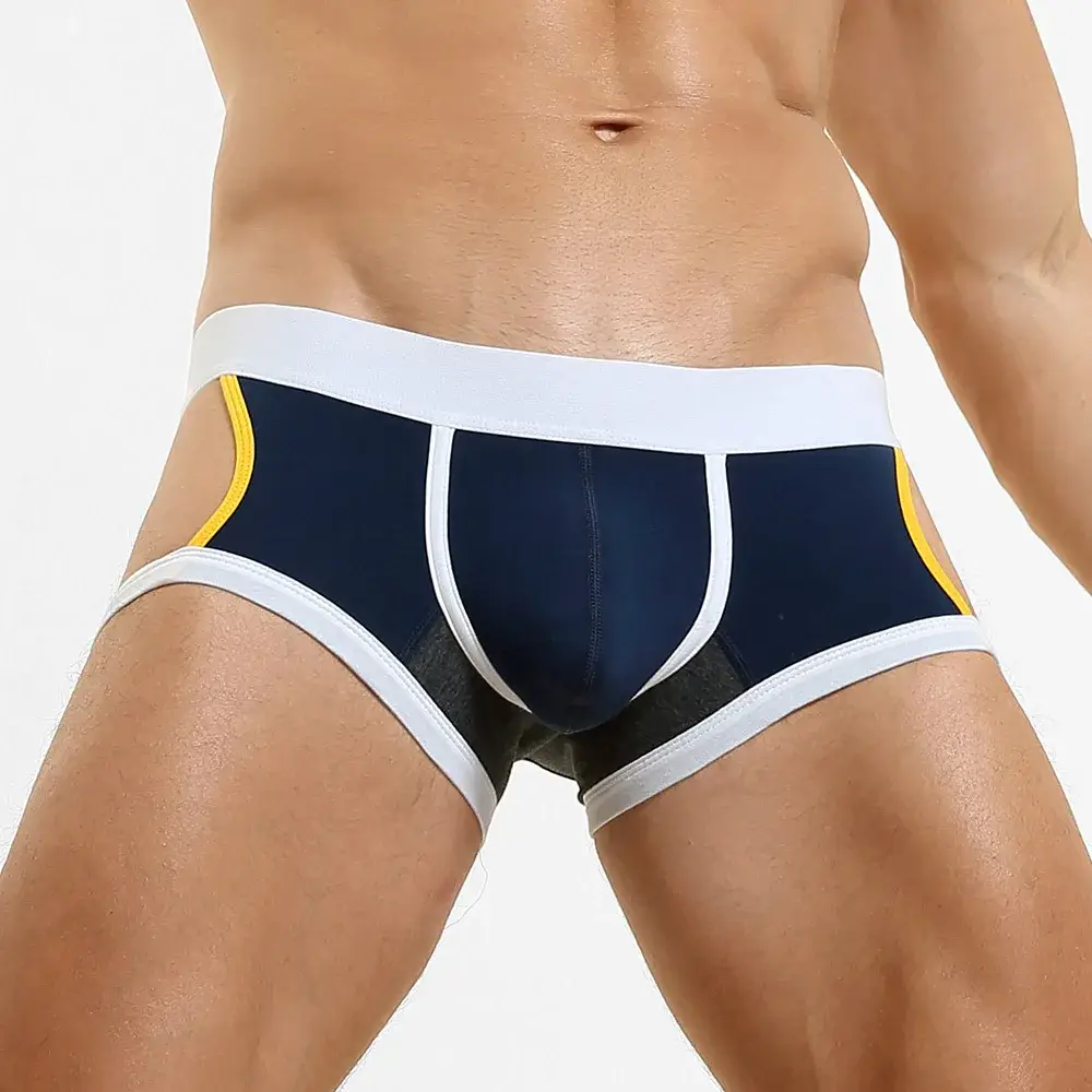 Slip plat taille basse en forme de U pour hommes, sous-vêtements tendance, Design léger, vêtements intérieurs confortables pour hommes — image 2