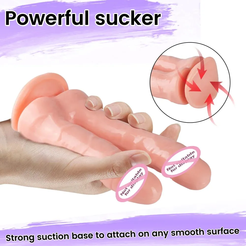 Doppelenddildo, Sexmaschine, realistischer Dildo mit Saugnapf, G-Punkt, Orgasmus, Analplug, Sexspielzeug für Frauen, JoinJJtoy — image 4