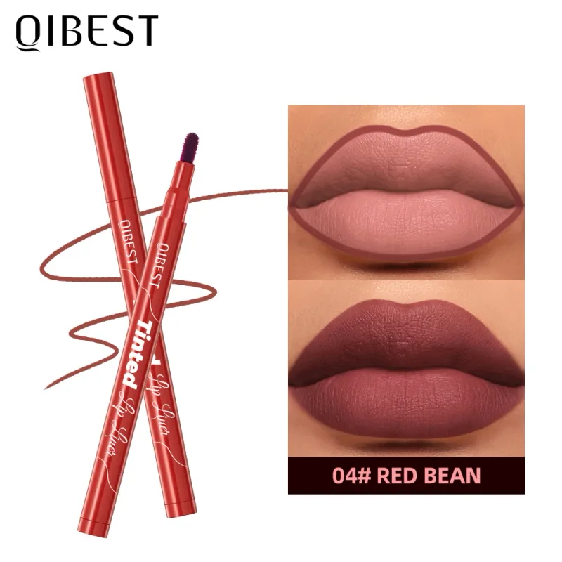 5 Farben Lippenstift Lipliner Nude Matte Lip Liner Pen Nicht trocknend Wasserdicht Plumping Outline The Lips Contour Makeup Beauty — image 10