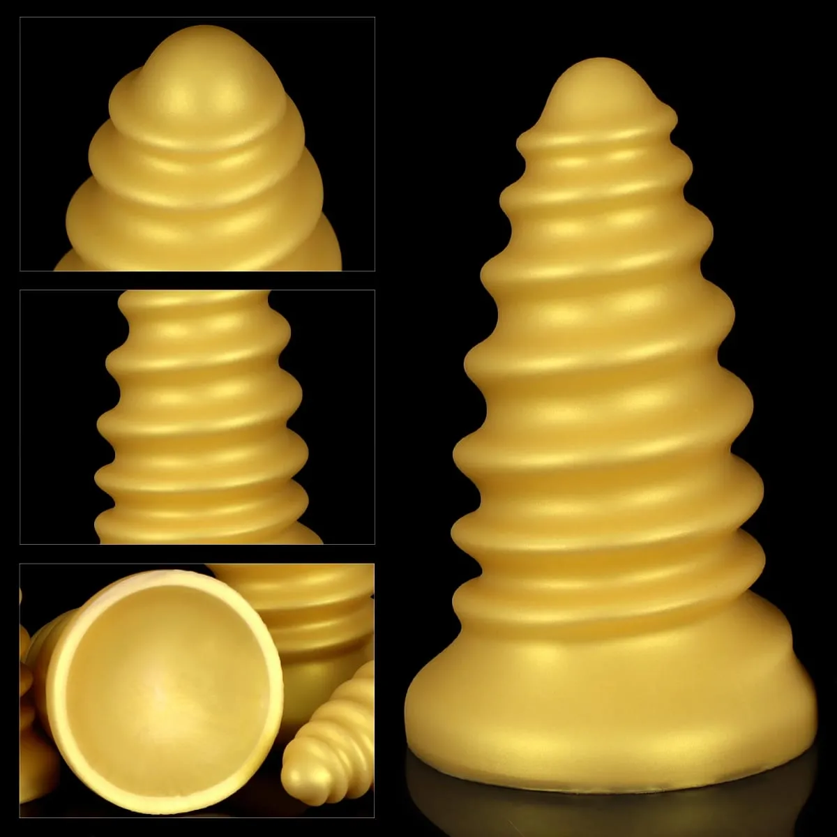Obrovský anální kolík Anální tréninkový dilatátor Big Dildo zadek Dlouhý šroubovací anální kolík Velká gay sexuální hračka pro ženy Muži Masáž prostaty 18 — image 3