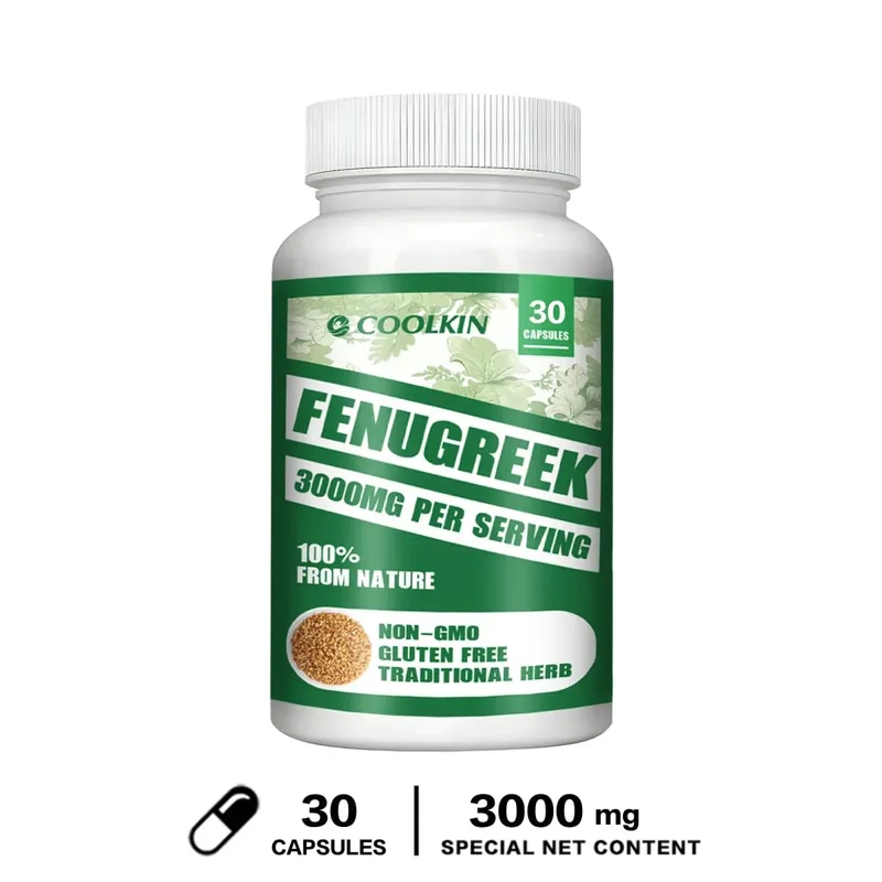 Fenugreek 3000MG - Suitable for Breastfeeding Mothers Breast Development Improved Circulation - Rich in Protein and Vitamins — image 9