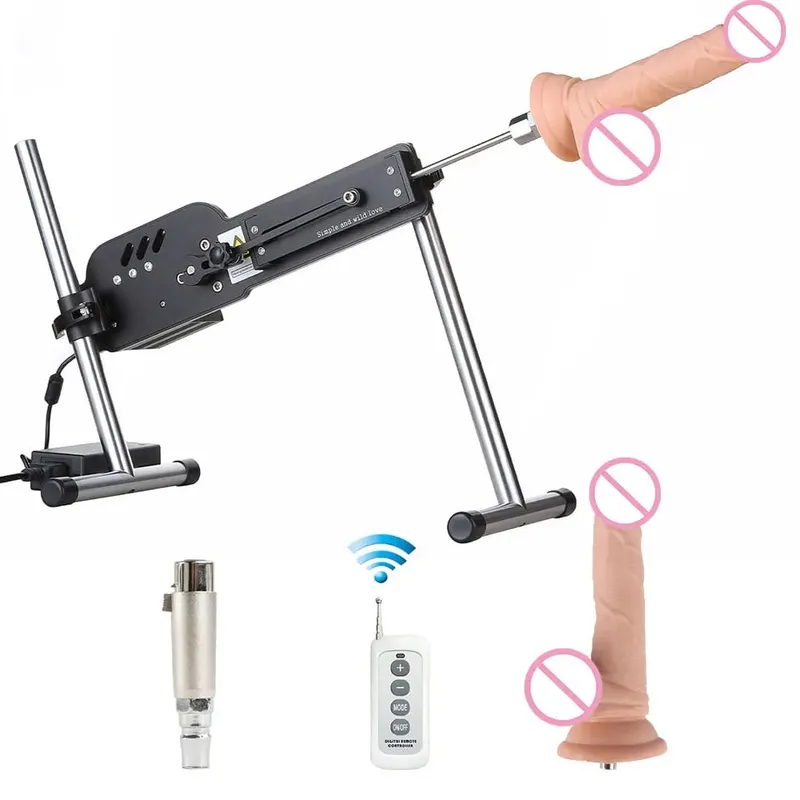 שדרוג מכונת סקס עם שלט רחוק Super Silent Ultra Adjustable Vac U Lock 30db 70W מכונת אהבה עם Big D חינם — image 13