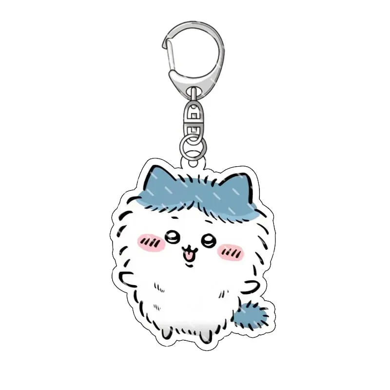 Yiji pendentif Anime bande dessinée acrylique périphérique porte-clés Hachiware Usagi mignon pendentif sac suspendu décoration décoration — image 33