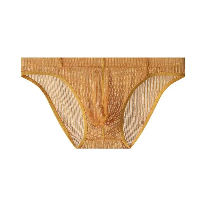 Intimo trasparente da uomo Slip trasparenti Mutande con custodia rigonfia Mutande morbide Mutandine trasparenti da uomo Lingerie ultra sottile — image 5