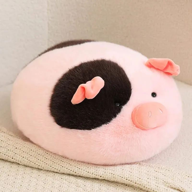 Oreiller en peluche Animal pelucheux de 40cm, Hamster, lapin, vache, cochon, décompression, coussin de canapé, accessoire de photographie, cadeau de vacances — image 12