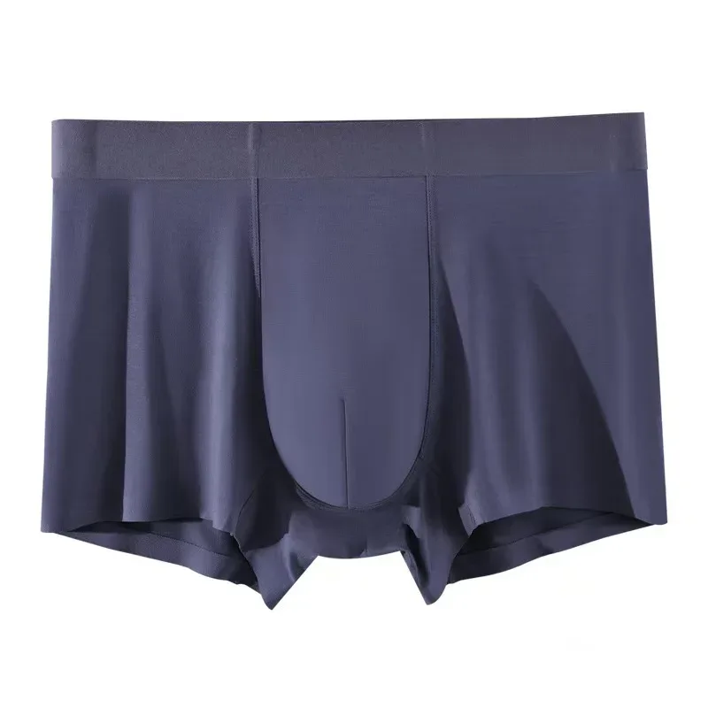 กางเกงในชายไม่มีรอยต่อ Modal-Feel กางเกงบ็อกเซอร์ชาย Breathable Antibiotic Crotch กางเกงขาสั้นผู้ชายผู้ชายชุดชั้นในกางเกงขาสั้น — image 6