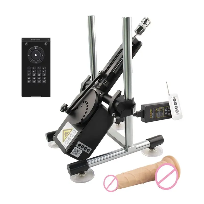 70W Automatic Telescopic SEX 3-9 ซม.ปรับจังหวะโลหะและDildoสิ่งที่แนบมาผู้ใหญ่ส่วนบุคคลสำหรับคู่ชายหญิง — image 30