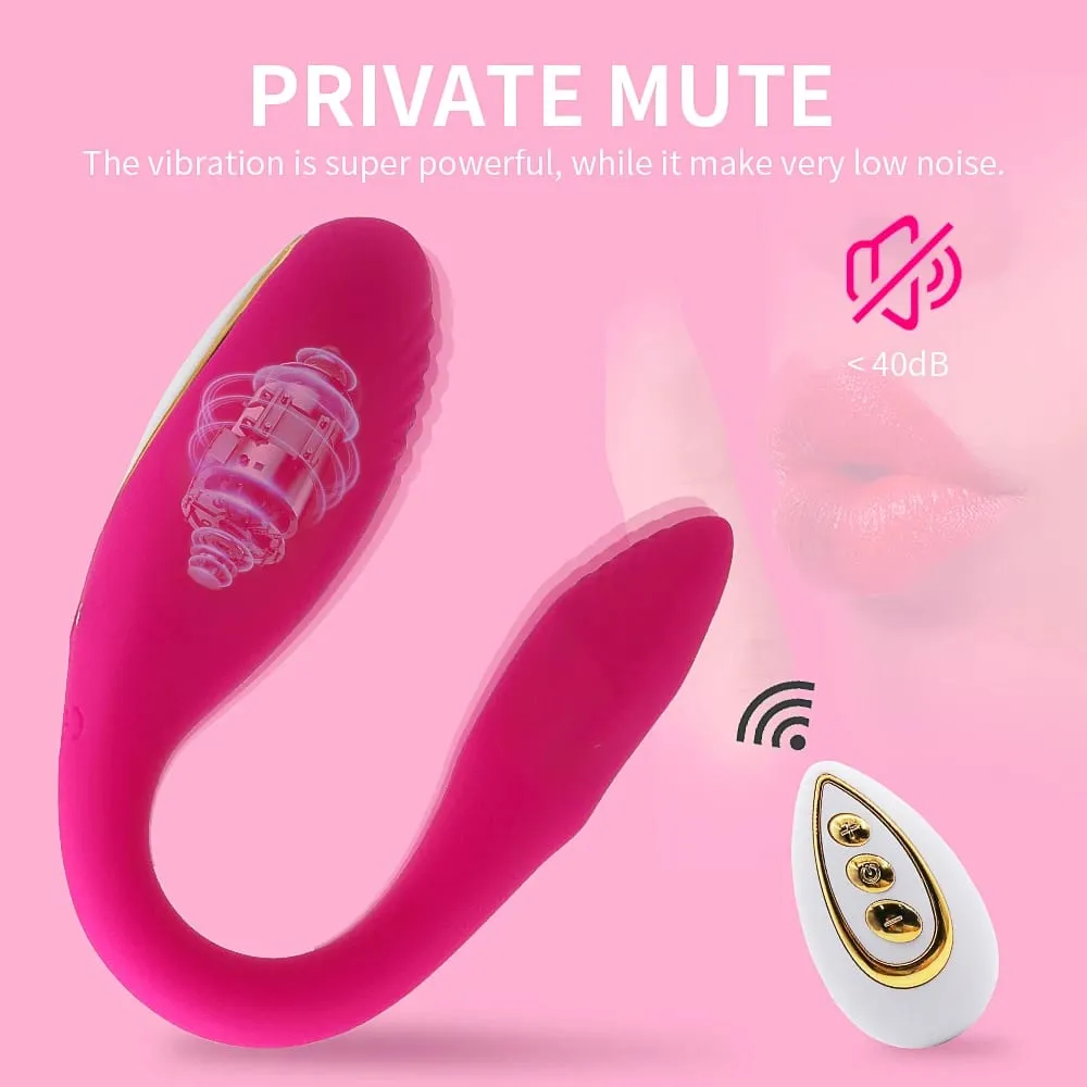 10 Mode U Bärbar Dildo Trådlös Fjärrkontroll Vibrator för Par Kvinna G Spot Stimulator Sexleksaker Varor för Kvinnor Vuxna 18 — image 5