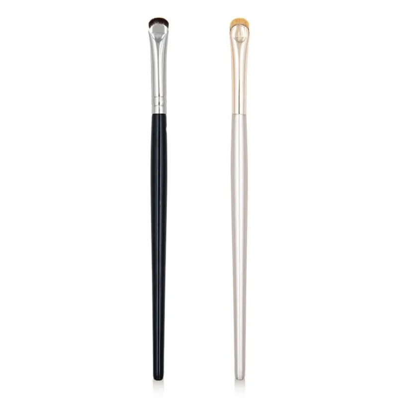 Pinceaux de maquillage pour Eyeliner incurvés, de précision, doux, pour fard à paupières, pointus et fins, petits outils pour les taches sur les yeux, cosmétiques, 2/1 pièces