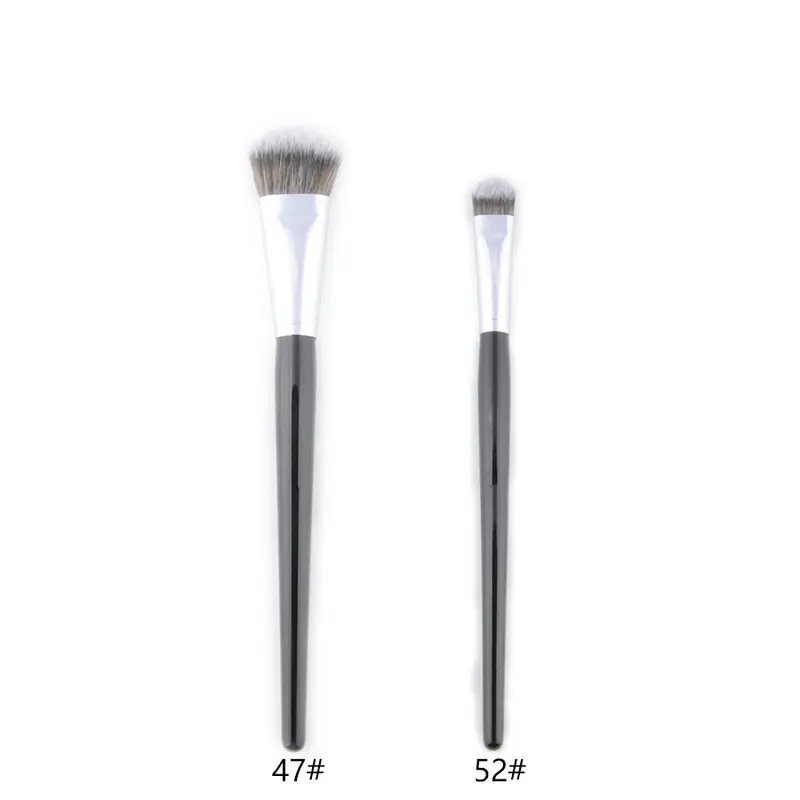 Nuevo #47 brochas de maquillaje base Pro base brocha de maquillaje líquido BB crema contorno pelo sintético herramientas cosméticas exquisitas