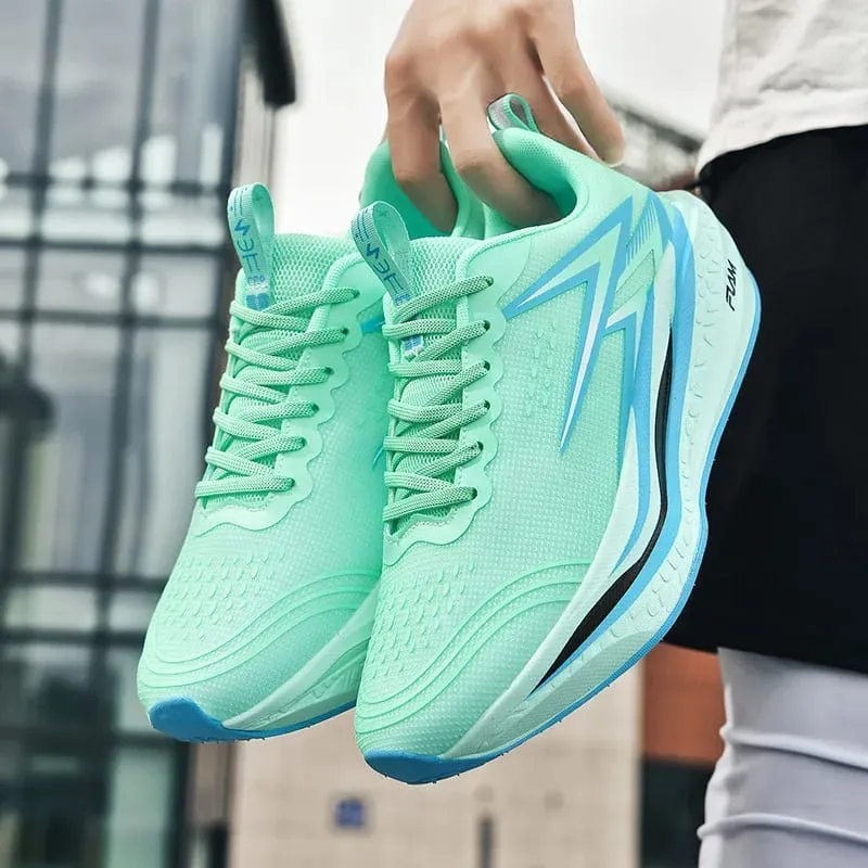 Running Shoes Speciality Marathon Men Sports Breathable Lightweight Carbon Board Women's Comfortable Athletic Nonskid Sneakers — image 3