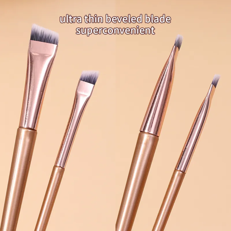 Berus Celak Kening Profesional Bilah Bersudut Lembut Nipis Contouring Kening Pelapik Mata Berus Makeup Mata Wanita Alat Solekan — image 4