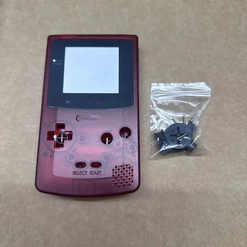 Новый цветной корпус Gameboy Gbc Shells, ограниченная серия, сменные корпуса, игровая периферия, аксессуары, светящиеся подарки на день рождения для мальчиков
