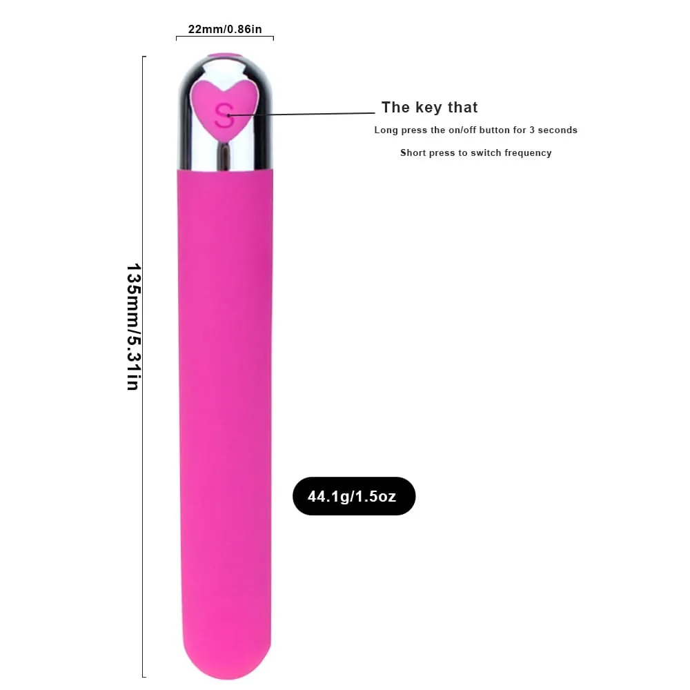 10 Speed Mini Bullet Vibrator for Women Rechargeable Wireless Vibrating Anal Bullet Clitoral Stimulator Dildo for Adult Sex Toys — image 6