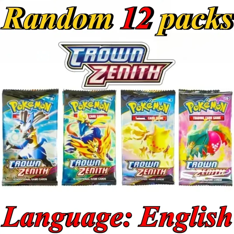 10 pacchetti di carte Pokémon Stelle luminose 151 evoluzioni prismatiche PALDEAN FATES Regalo di carte di transazione di battaglia di rinforzo inglese — image 27