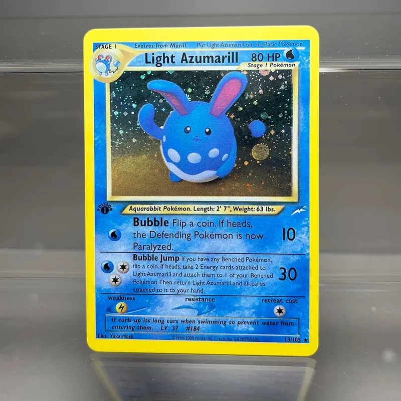 PKM 單卡第一版 1996 年雷丘噴火龍 PTCG 箔卡遊戲收藏 PKM 代理卡 — image 5