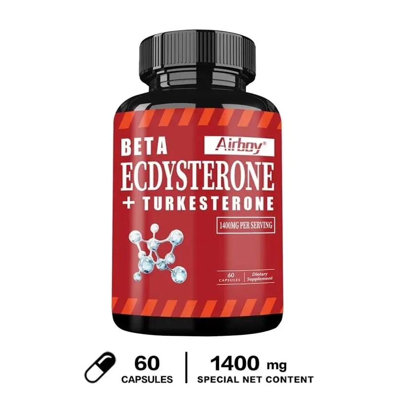 Beta Ecdysterone and Turkesterone Supplements - Increase Muscle Mass Improve Athletic Performance and Strength