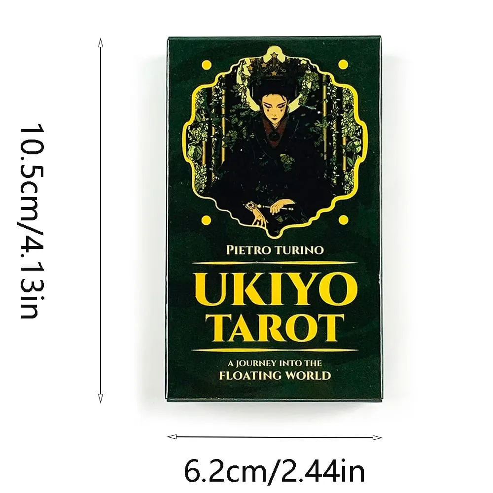 Ukiyo Tarocchi 78 Carte Cartomanzia Divinazione Tarocchi Gioco da tavolo Perfetto per l'esplorazione culturale e la collezione d'arte — image 6