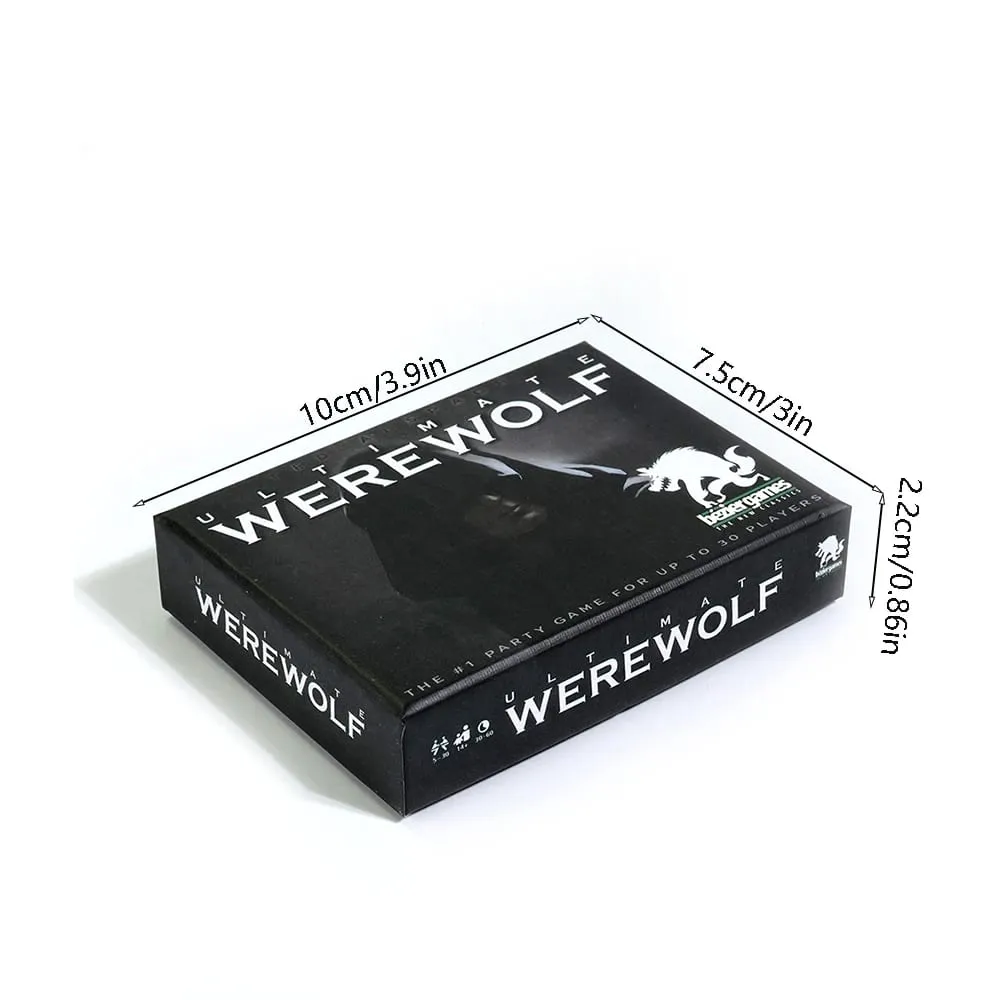 Gioco di carte Ultimate Werewolf Revised Edition 14 ruoli unici su 34 carte di ruolo Mantiene i giochi freschi e coinvolgenti Gioco di società di lupi mannari — image 6