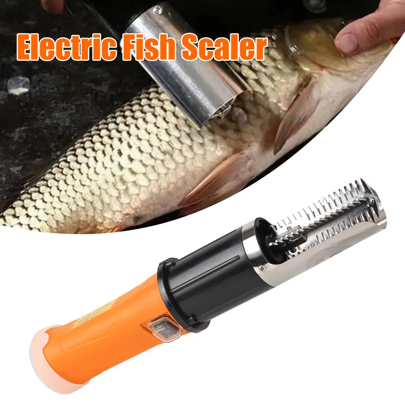 6000 tr/min prise ue outils de cuisine raboteuse à écailles de poisson outils de fruits de mer détartreur de poisson électrique détartreur de pêche grattoir
