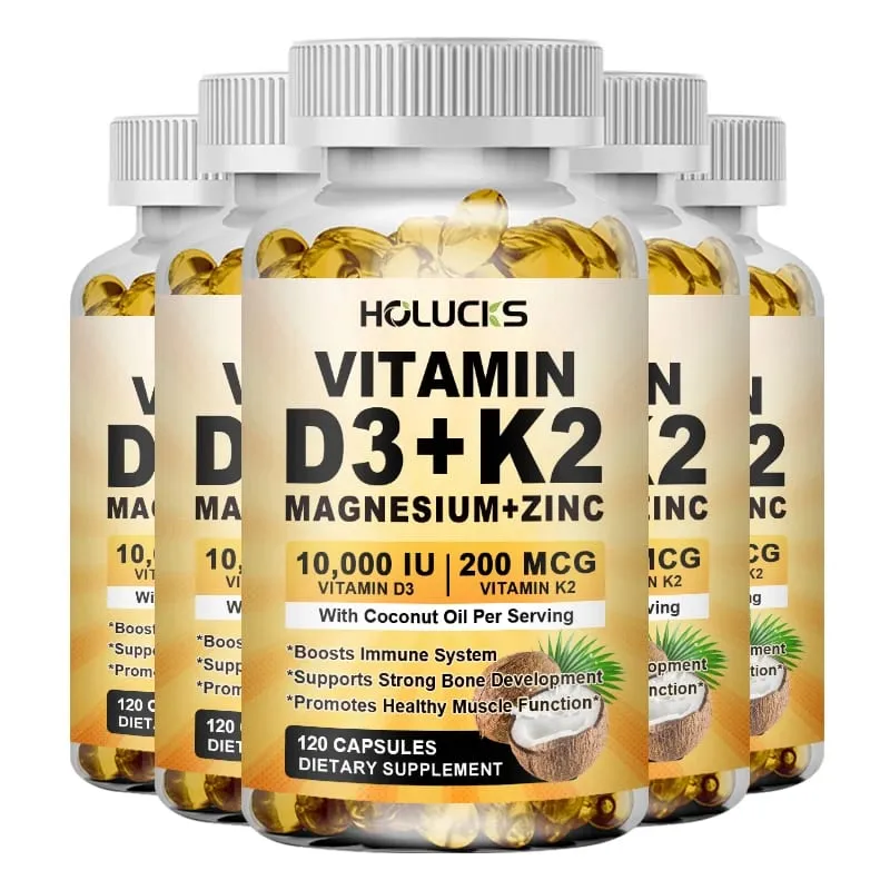 Nahrungsergänzungsmittel zur Unterstützung der Knochen- und Gelenkgesundheit mit Zink-Magnesium für Muskelwachstum, Herz, Wohlbefinden, Immunfunktion, Energie — image 7