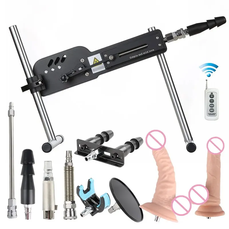 שדרוג מכונת סקס עם שלט רחוק Super Silent Ultra Adjustable Vac U Lock 30db 70W מכונת אהבה עם Big D חינם — image 30