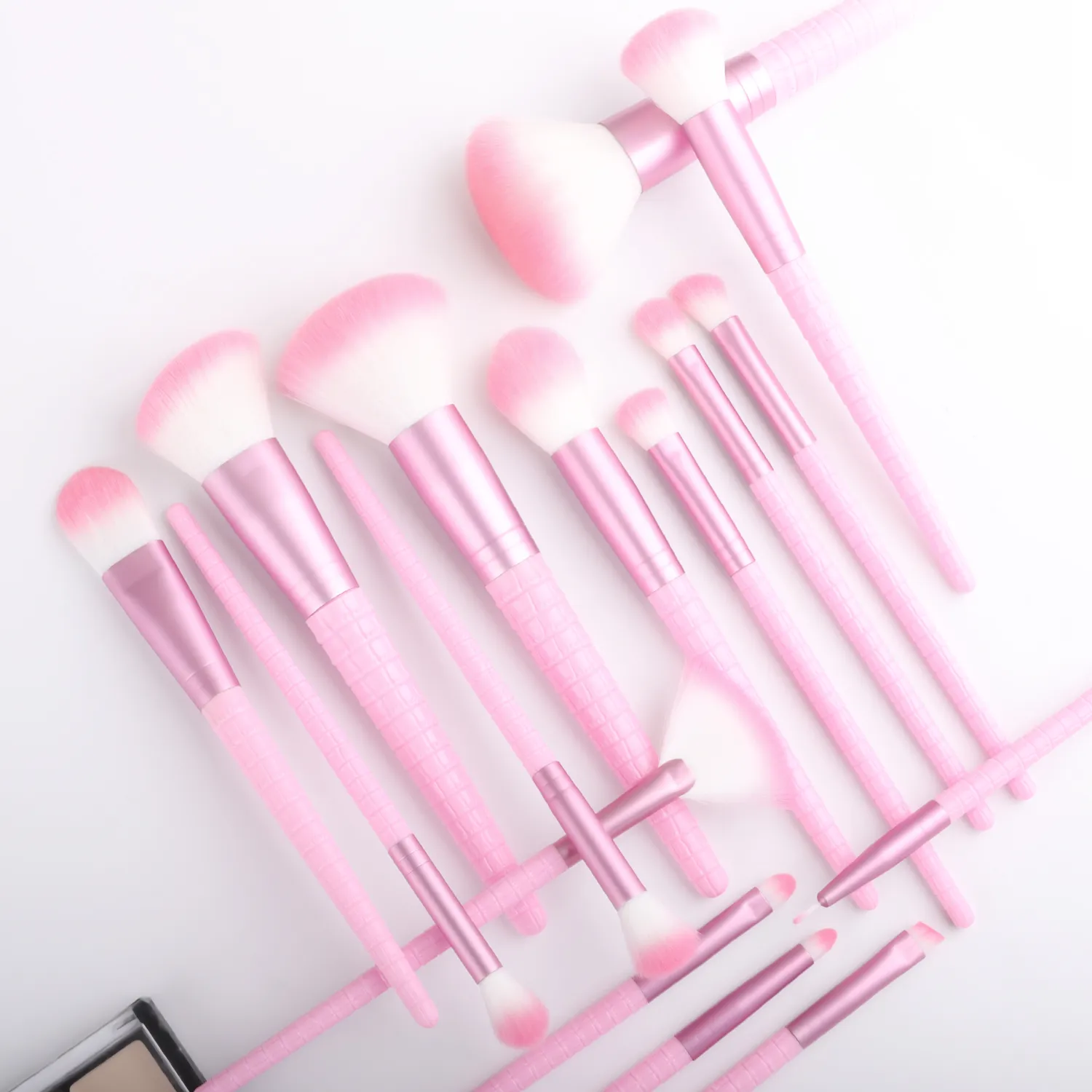 Sada 30 ks profesionálních štětců na make-up Měkké syntetické štětce pro make-up tvářenky Contour Eyeshadow Full Face Kosmetické nástroje — image 3