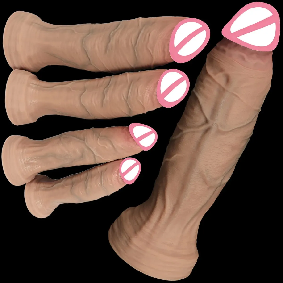 Realistis Anal Besar Panjang Butt Plug Pelatihan Tandu Anal Dilator Prostat Pijat Dewasa Anal Mainan Seks untuk Wanita Pria Gay — image 1