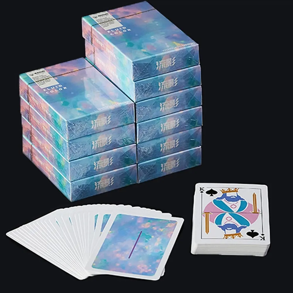 Creative Classic Poker Card Set Základní společenská hra pro setkání Stolní hry Slavnostní zábava Odolné a přenosné hrací karty — image 1