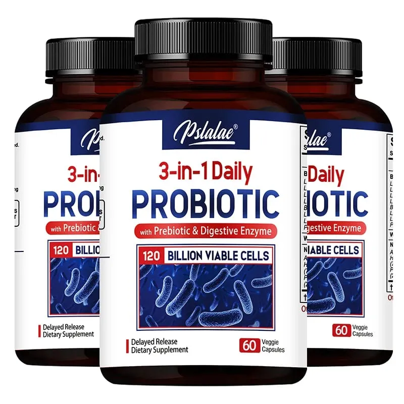 Probiotics + Prebiotics + Digestive Enzymes - Improves Digestion and Immunity Relieves Constipation Supports Intestinal Health — image 10