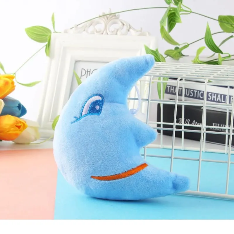Oreillers en peluche en forme de lune, étoile, nuage, rose, blanc, bleu, décor de chaise de chambre, coussin doux, jouets en peluche pour enfants et bébés