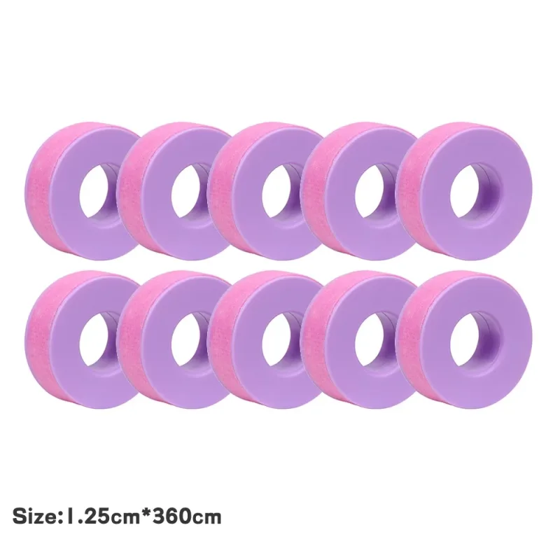 5/10 Rollen Silikon-Gel-Klebeband für Wimpernverlängerungen, nicht gewebt, atmungsaktiv, für empfindliche Haut, unter den Augen, Wimpernband, Make-up-Werkzeug-Versorgung — image 12