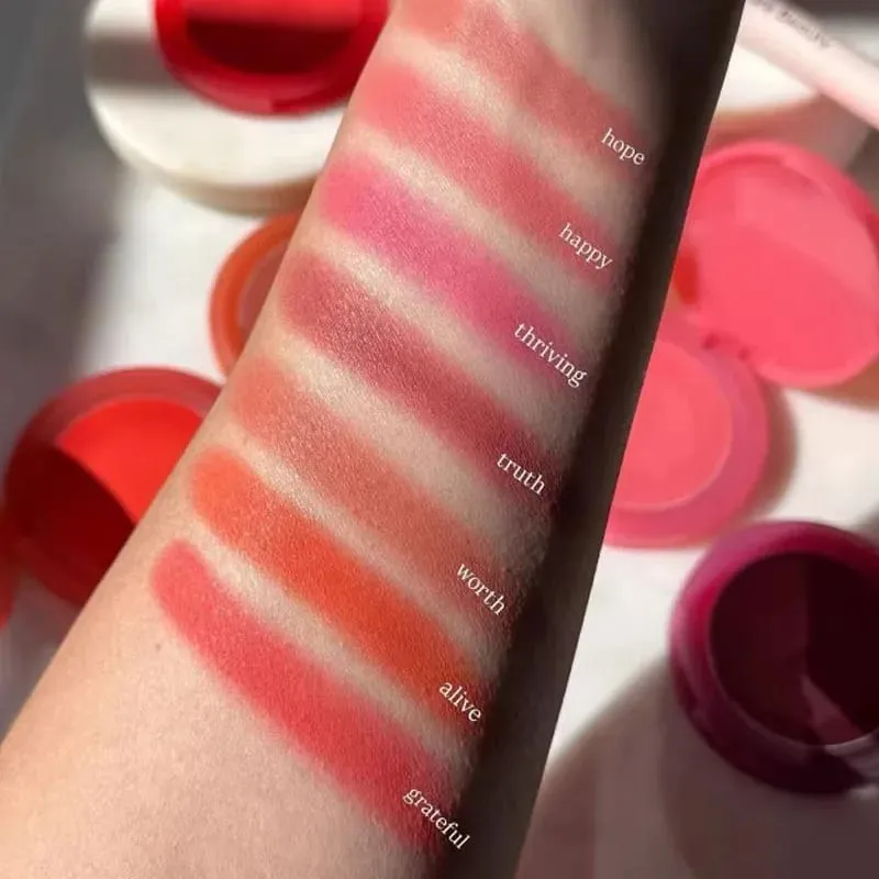 Neuer seltener Hochglanz-Highlighter-Rouge-Wasser-Lichtschimmer, wasserfester Gesichtskontur-Illuminator, erhellt das Contouring Rouge Beauty — image 6