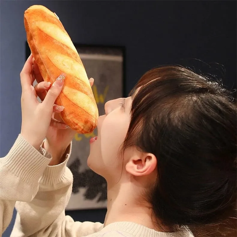 Simulazione 3D Pane Peluche Cuscino Morbido Burro Pane Tostato Cuscino Alimentare Cuscino Lombare Cuscino Farcito per La Decorazione Domestica — image 12