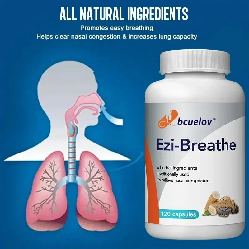 Relieves Nasal Congestion Capsules Improve Respiratory Health Help Clears Airways Natural Supplement — image 6