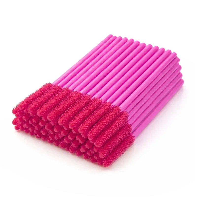 Pennello per ciglia in silicone Bacchette per mascara Applicatore Pettine per sopracciglia Asta Spoolies Pennelli per ciglia Forniture per estensione ciglia Strumenti per trucco — image 13