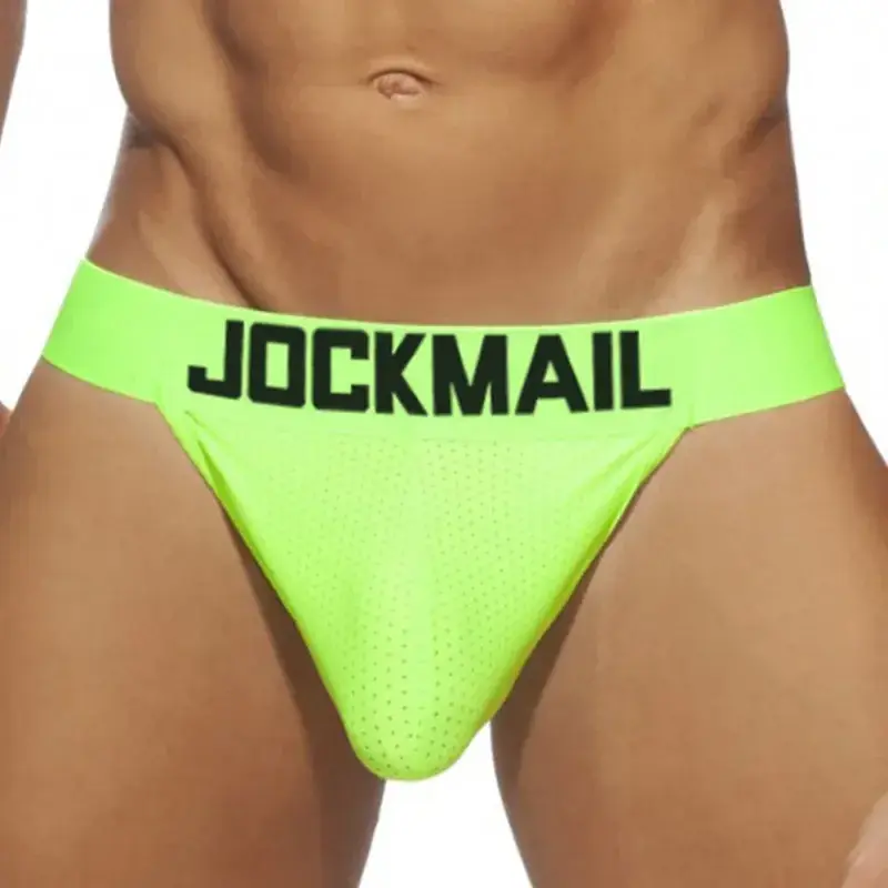 Man's Underwear Briefs Underpants Nylon Mesh Quick Dry Men's Jockstrap Bikini Slip Men's Tanga Briefs or As Swim Swimwear Shorts — image 5