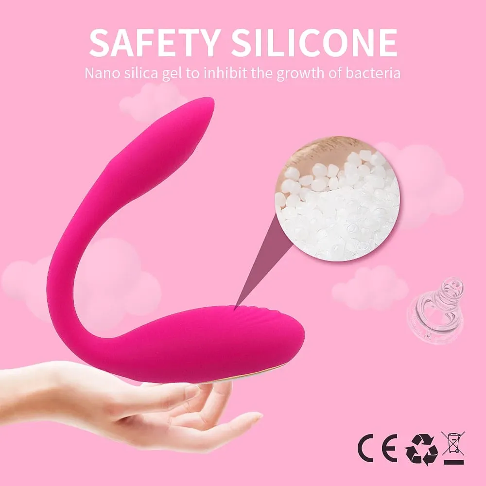 10 Mode U Bärbar Dildo Trådlös Fjärrkontroll Vibrator för Par Kvinna G Spot Stimulator Sexleksaker Varor för Kvinnor Vuxna 18 — image 6