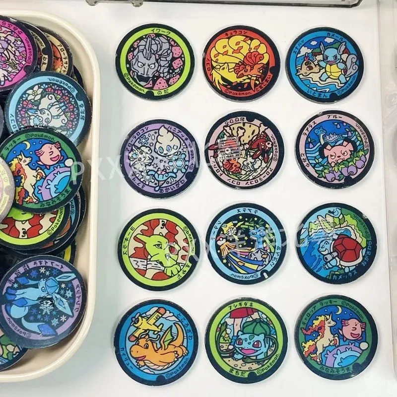 4 ซม.Pokemon อะคริลิครอบชิ้น DIY สูงน่ารักการ์ตูนอุปกรณ์ต่อพ่วง Unmaterial Handmade Pp คลิปอุปกรณ์เสริม Pikachu — image 4