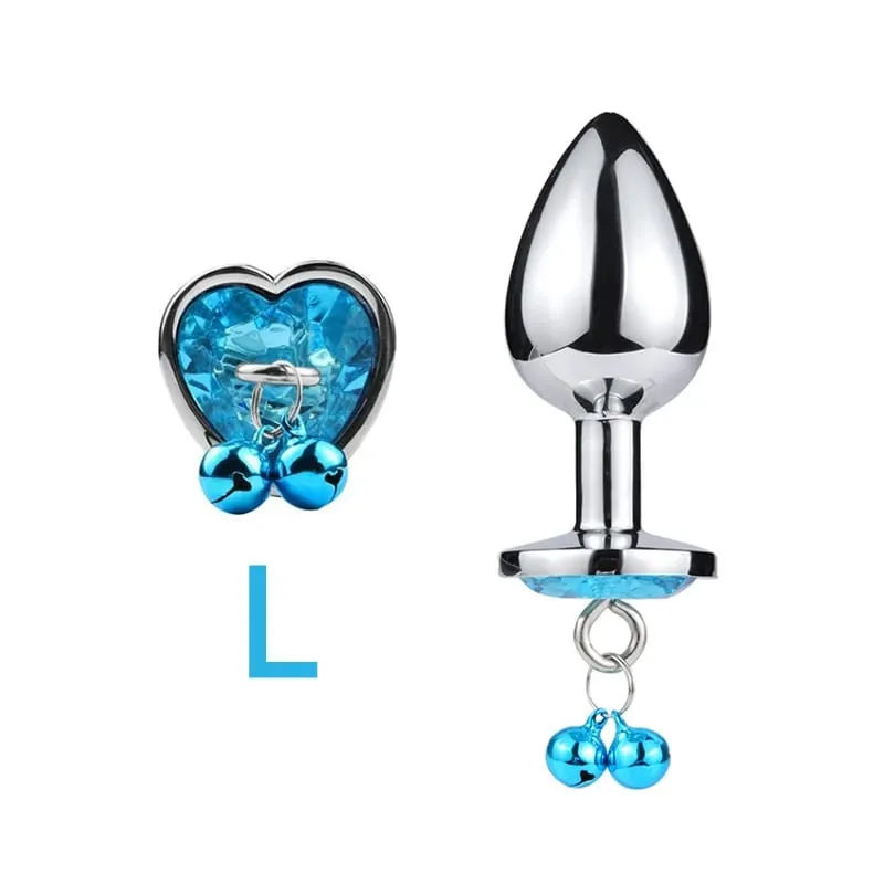 3 größen Metall Glocke-förmigen Anal Plug Traktion Kette Anal Massage Prostata Stimulation Massage Werkzeuge Erwachsene Sex Spielzeug Für paare — image 20