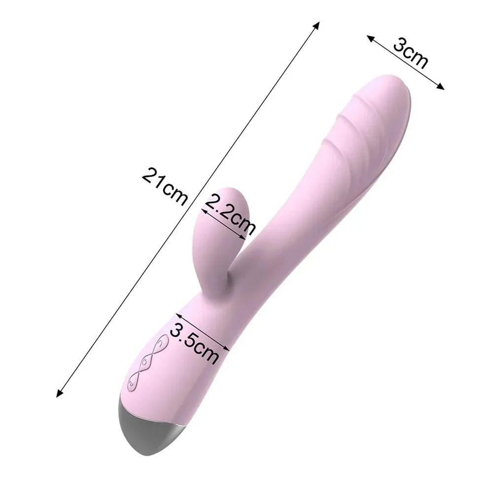Penggetar Dildo Kuat Untuk Wanita Pegang Tangan G-Spot Kelentit Perangsang Faraj Massager Wanita Melancap 10 Mod Mainan Seks Dewasa — image 4