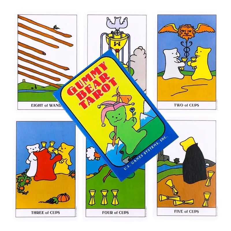Cartes de tarot de jeux de société Gummy Bear Oracle Deck — image 1