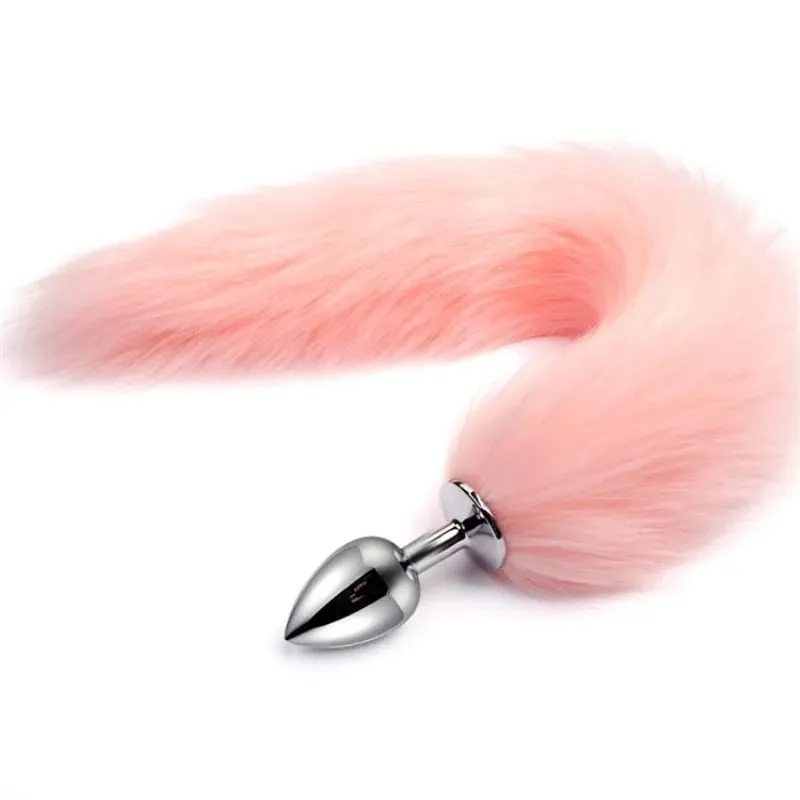 5 Sizes Metal Butt Plug Fetish Fox Tail Intimate Toys Bdsm Anal Extender Dilator Sex Shop Products Erotic Games Goods For Adults — image 4