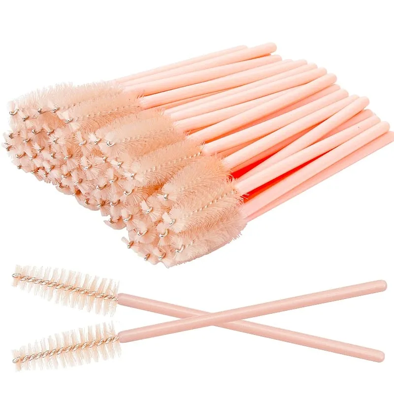 Applicateur de Mascara jetable en Nylon, brosses à cils pour Extension de cils, outils de maquillage pour femmes, 50 pièces — image 2